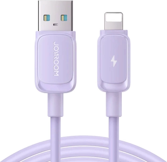 Kabel S-AL012A14 2,4A USB naar Lightning / 2,4A / 1,2 m (paars)
