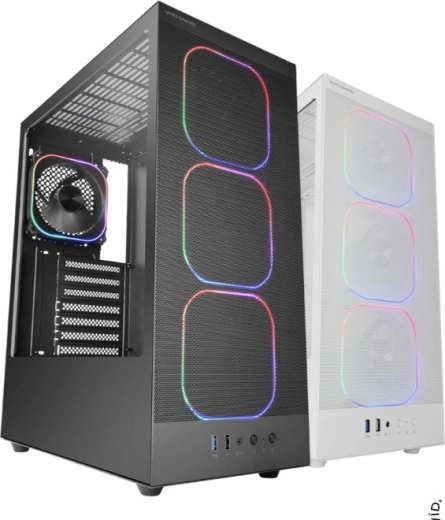 Maximale airflow dankzij mesh-front