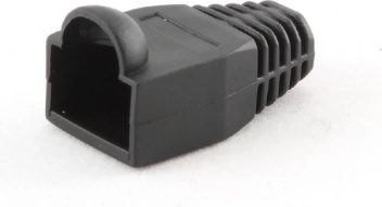 Beschermhoes voor RJ45-connector, 100 stuks, zwart