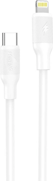 USB-kabel Lightning Foneng X80, 27W, 1m wit