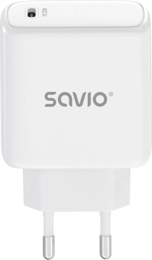 Savio USB-C-netlader Power Delivery 20 W wit