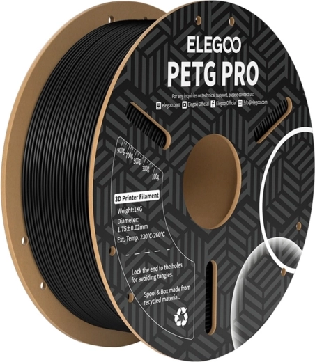 Filament ELEGOO PETG Pro – Zwart