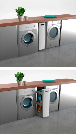 Soepel uitschuiven op wieltjes