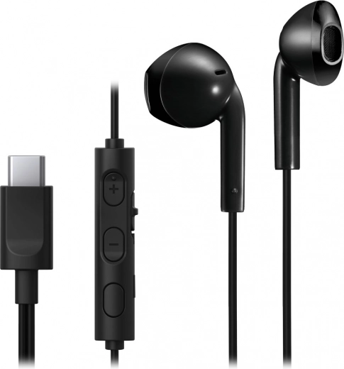 JVC bedrade USB‑C oordopjes met microfoon