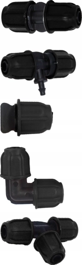 Modulaire koppelingen voor willekeurige routes