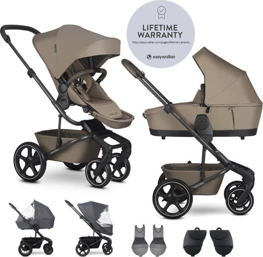 Easywalker combi-kinderwagen Harvey NXT XL set mocha brown