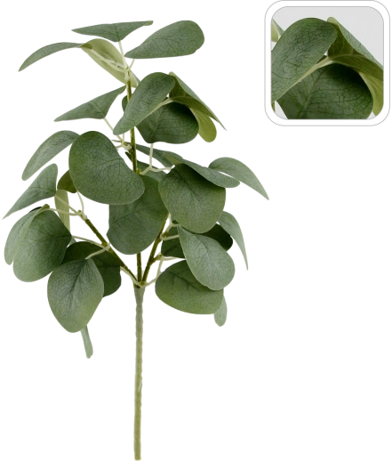 Kunst eucalyptus takje 33 cm