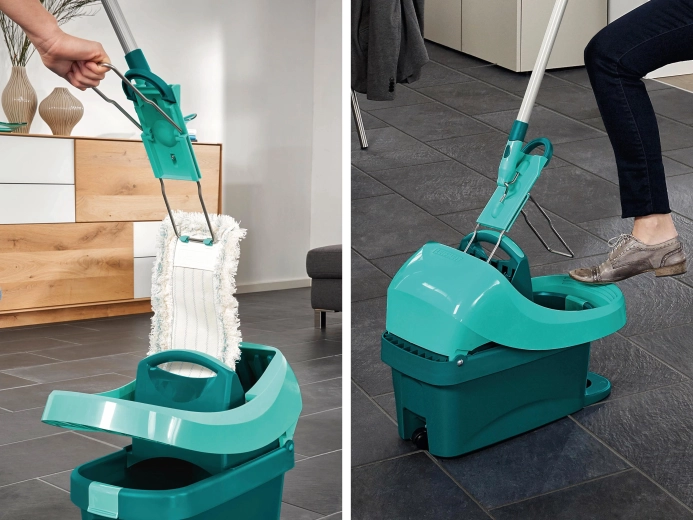 Hygiënisch wringen zonder contact met water