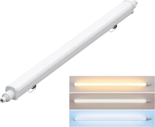 Solight stofdichte LED-lamp IP65 met instelbare kleurtemperatuur 36 W, 127 cm