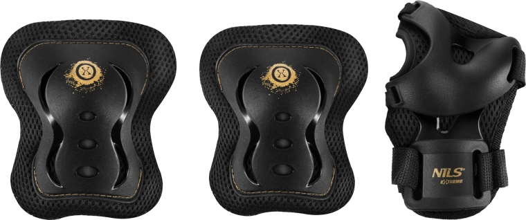 Set beschermers NILS Extreme H320 Fly goudkleurig – S