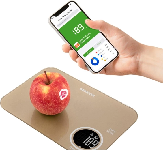 Voedingswaardenoverzicht in de app