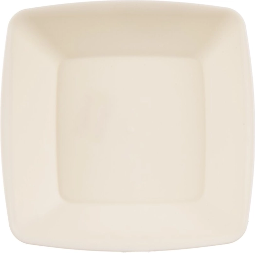Diep bord Sandy crème 17,5 × 17,5 cm