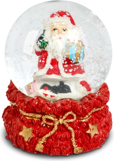 Kerstdecoratie met de kerstman
