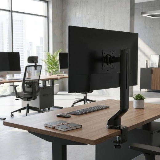 Ergonomische plaatsing van het scherm