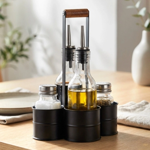 Orde dankzij de metalen houder