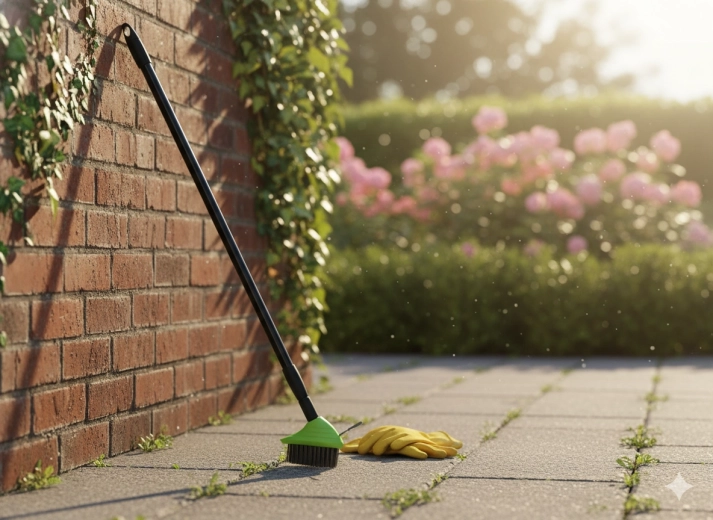 Lange telescoop voor comfortabel werken