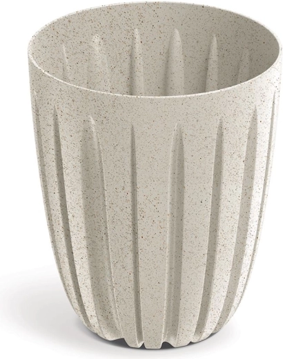 Bloempot Wario Eco Wood wit