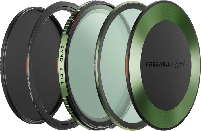 Set variabele filters ND/CPL Freewell Brandon Li 95 mm