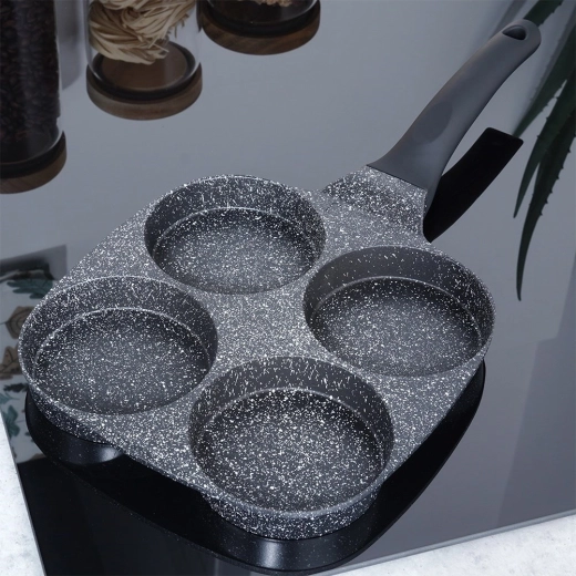 Vier perfect ronde porties tegelijk