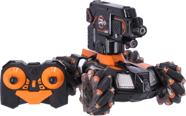 RC-auto met watergelballetjes-schieter – Oranje