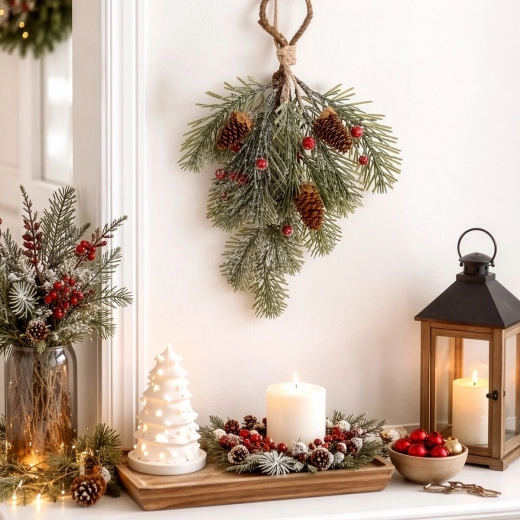 Groen met een natuurlijke uitstraling en accessoires voor een rijkere decor