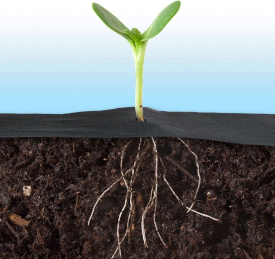 Ademend en waterdoorlatend voor gezonde wortels