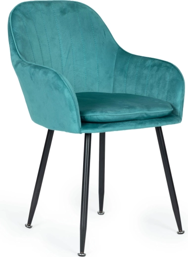Comfortabele zitting en rugleuning met armleuningen