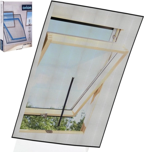 Hor voor dakraam zwart 140 × 120 cm