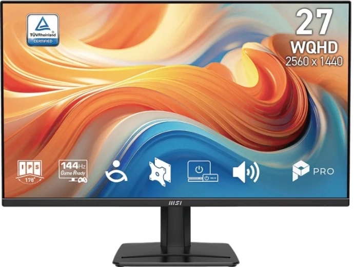 MSI Pro MP275Q E14 27" WQHD 144 Hz zwarte monitor