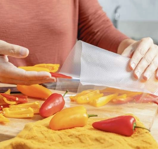 Geëmbosseerde folie voor snel vacuüm verpakken