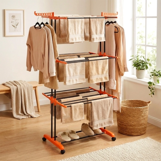 Tot 16,5 m droogoppervlak op 24 stangen