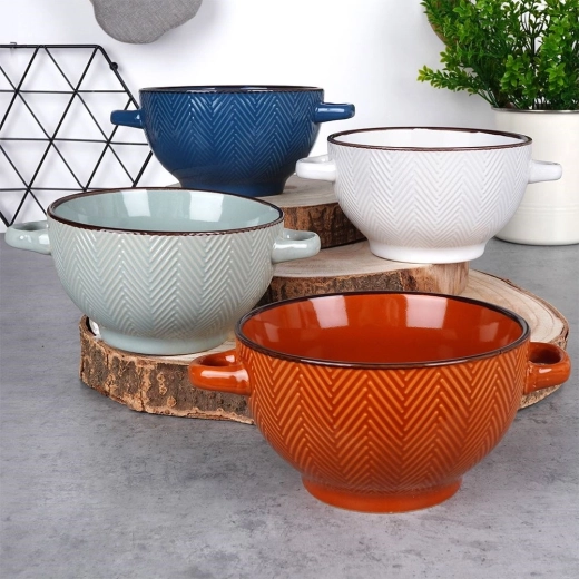 Elegant reliëf en mix van kleuren