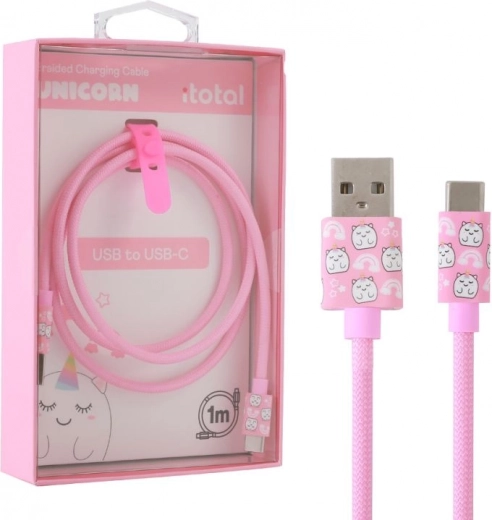 USB-C kabel met eenhoorn