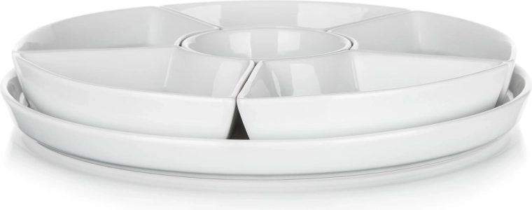 Elegant wit porselein