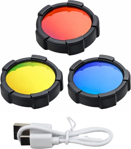 Verwisselbare kleurfilters voor speciale omstandigheden