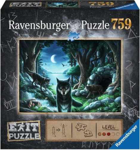 Ravensburger ontsnappings EXIT-puzzel Wolf 759 stukjes