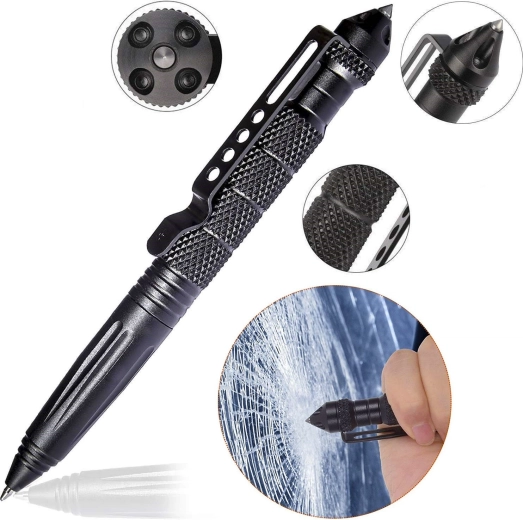 Tactische pen met glasbreker