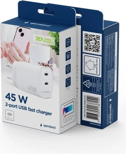 Snelladen met USB Power Delivery tot 45 W