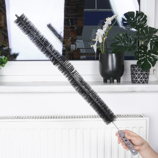 Ergonomische handgreep voor comfortabel reinigen