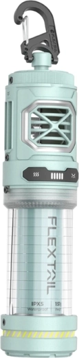 Flextail Tiny Repeller S – draagbare muggenverjager 2-in-1 met lantaarn (blauw)