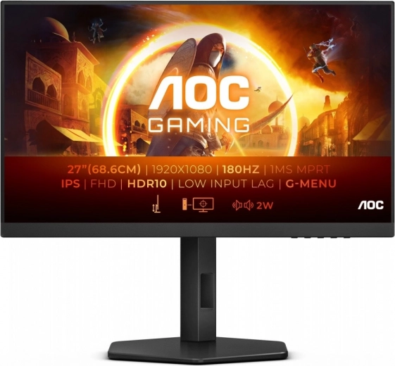 Gaming monitor 27 inch IPS 180Hz met HDMI en pivot