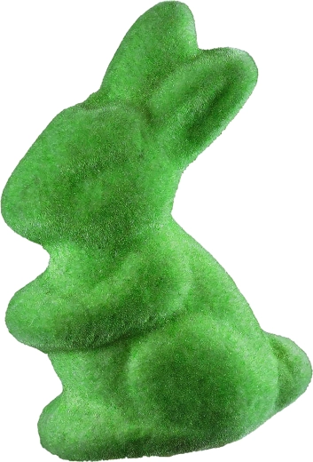 Zacht groen konijntje 9 cm