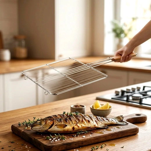 Houten handgreep voor een comfortabele en zekere grip