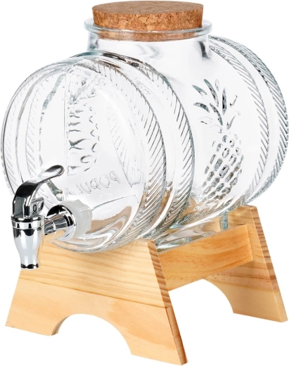 Comfortabel tappen dankzij kraantje en standaard