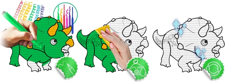 Teken, veeg en opnieuw – eindeloos plezier zonder rommel