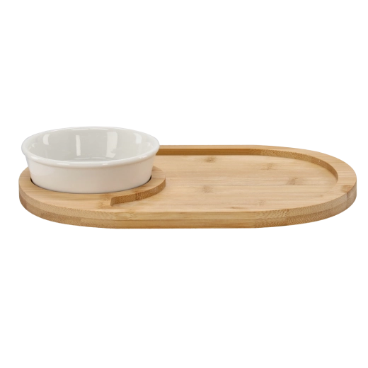 Geïntegreerde plek voor dips en sauzen