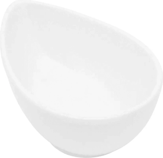 Reguliere porseleinen kom Kropla crème 10 cm, 100 ml