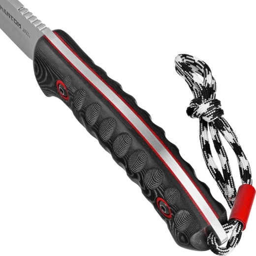 Ergonomisch micarta handvat met zekere grip