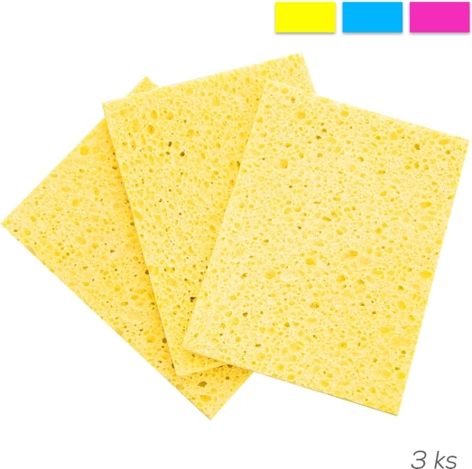 Cellulosespons voor de afwas EKO mix 3 stuks