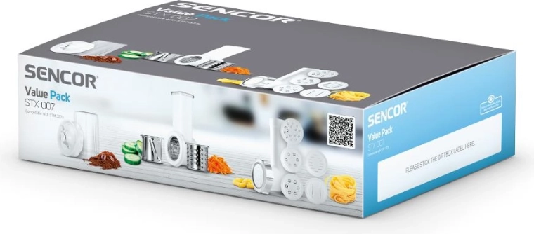 Praktische set voor keukenmachine STM 377X